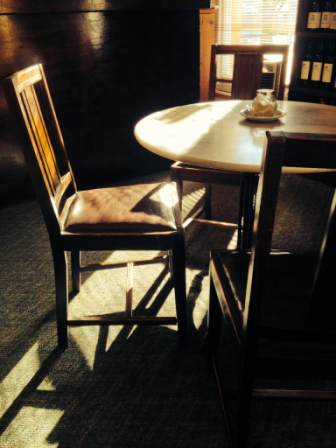 table and chairs